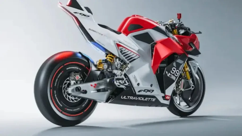 Ultraviolette F99: Electric Superbike Touching Skylimit 40 ultraviolette f99