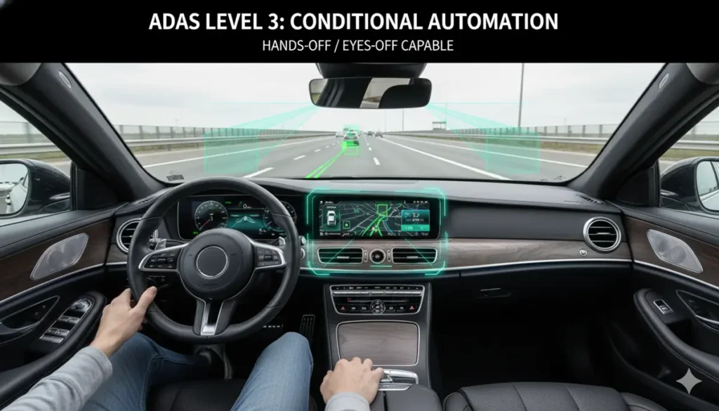 ADAS Levels 0 to 5: Which One Does Your Car Really Have? 40 Level 3 ADAS