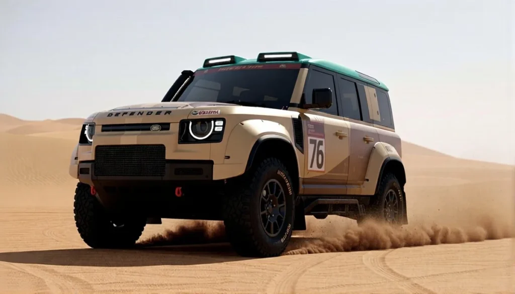 Can Defender D7X-R Dethrone Toyota at Dakar 2026? 39 Land Rover Defender D7X-R