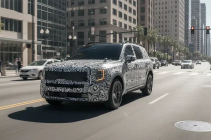 Kia Sorento India Spy Shots